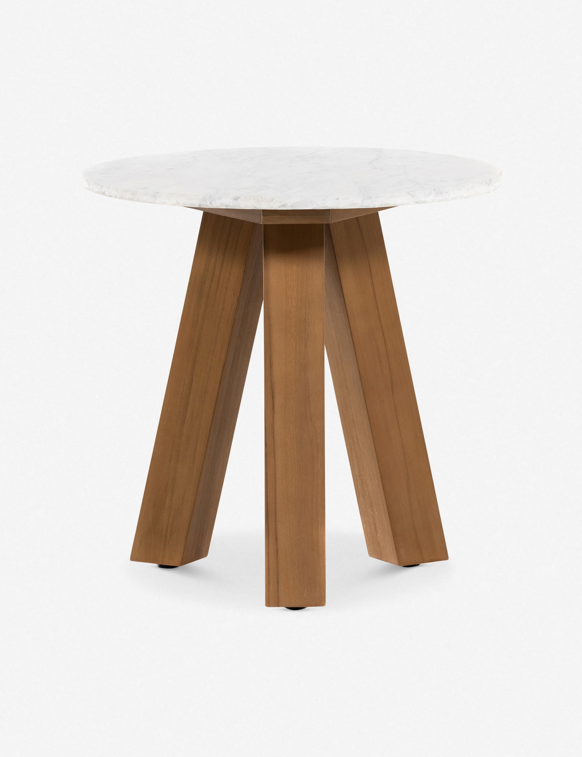 Round Side Table for Indoor & Outdoor Use - Perfect for Patio, Garden, or Living Room Decor