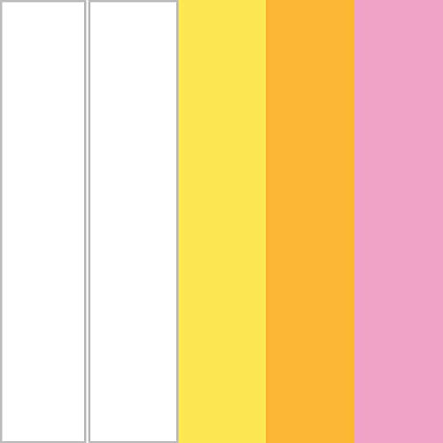 21: Set of 5 - multi-coloured