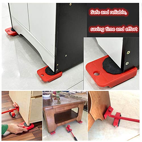 Mr. Hercules Heavy Duty Furniture Mover & Appliance Slider Tool - Easy Glide Home Moving Equipment for Sofas, Refrigerators, Washing Machines & More