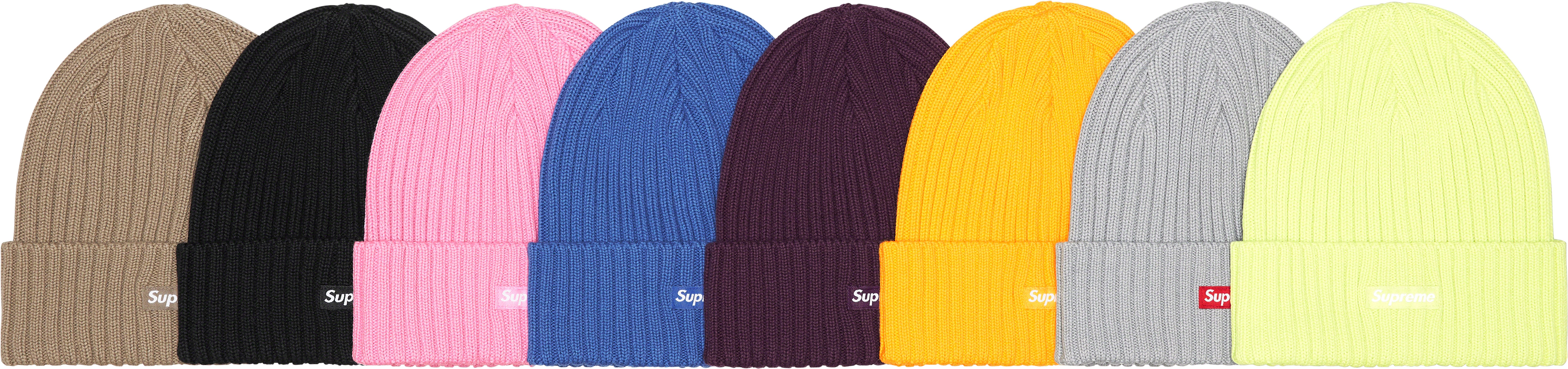 SUPREME 23SS OVERDYED BEANIE - Stylish Unisex Knit Winter Hat for Men & Women - Perfect for Cold Weather, Outdoor Activities & Streetwear Fashion
