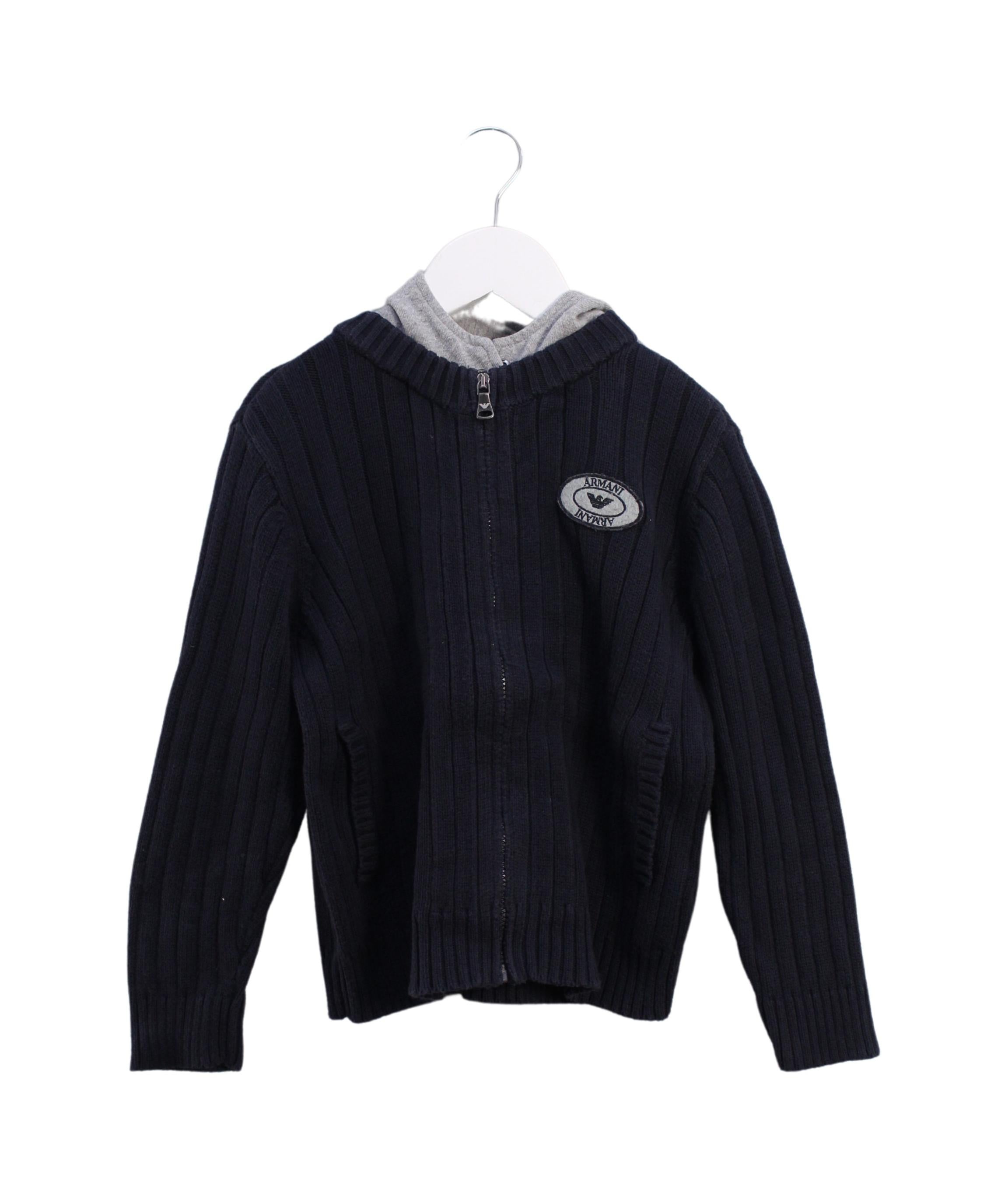Armani Kids Knit Sweater for Boys Size 5T - Soft Cotton Pullover for Toddlers - Perfect for School, Playdates & Family Outings