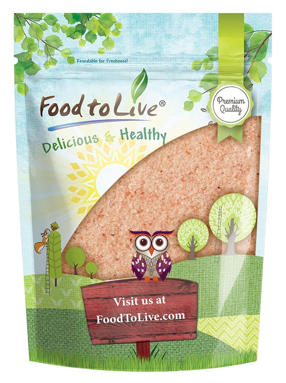 Premium Himalayan Pink Salt - 1 Pound Fine Grind, Pure & Natural, No Additives, Vegan, Kosher Certified | Rich in Essential Minerals | Ideal for Cooking, Baking, Seasoning & Salt Shakers | Perfect for Home Chefs & Healthy Cooking