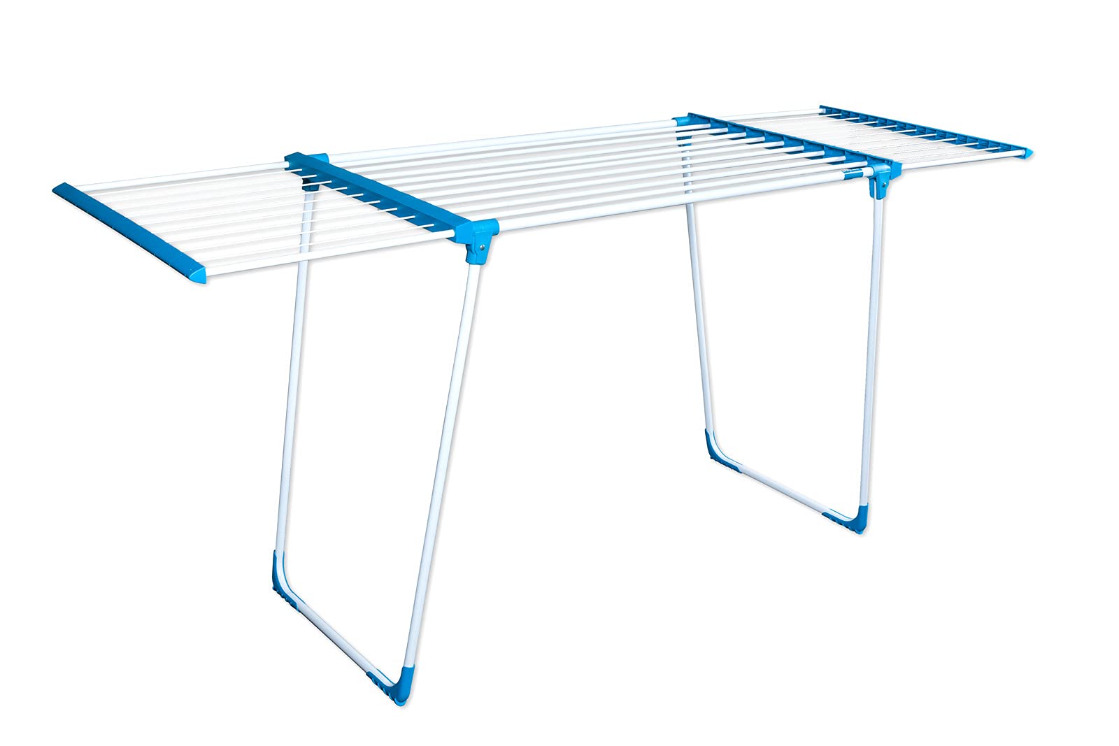 Daytek Expandable Clothes Drying Rack - 65 Feet Large Capacity Indoor/Outdoor Laundry Rack for Clothes, Towels, Blankets - Space Saving Foldable Design for Apartments, Balconies, Camping & Travel