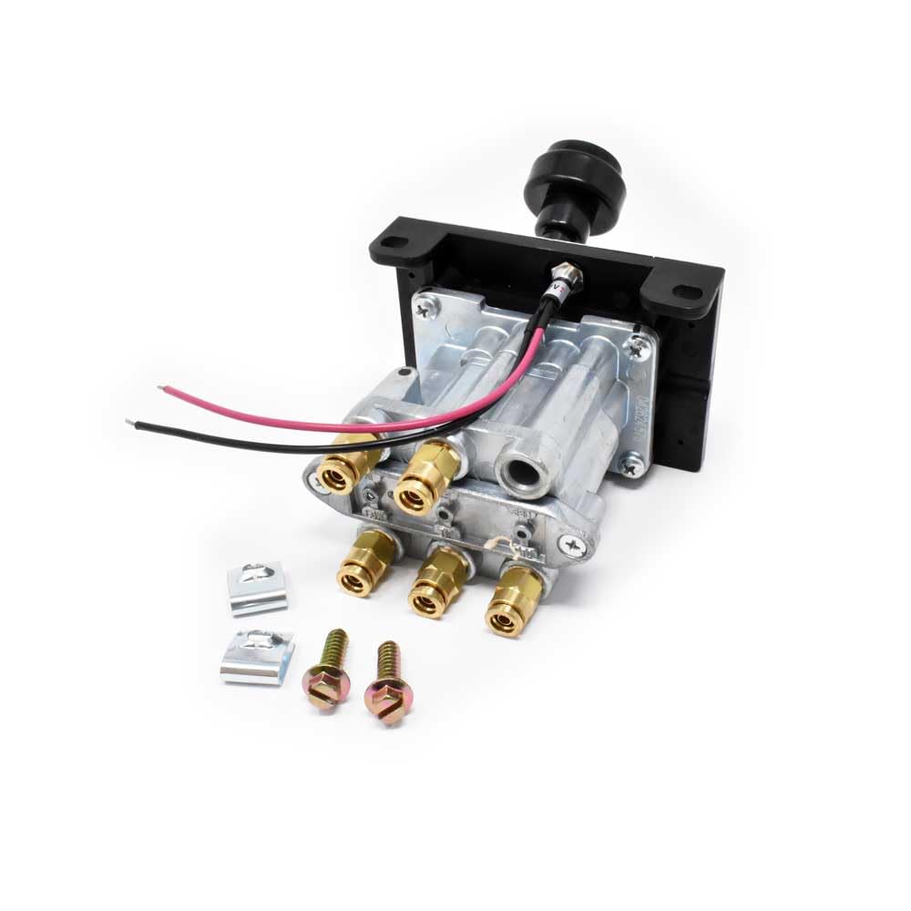Buyers K90D Replacement PTO/Hoist Air Control Valve with Spring Return to Neutral - Compatible with Hydraulic Systems, Heavy Equipment & Tractor Applications