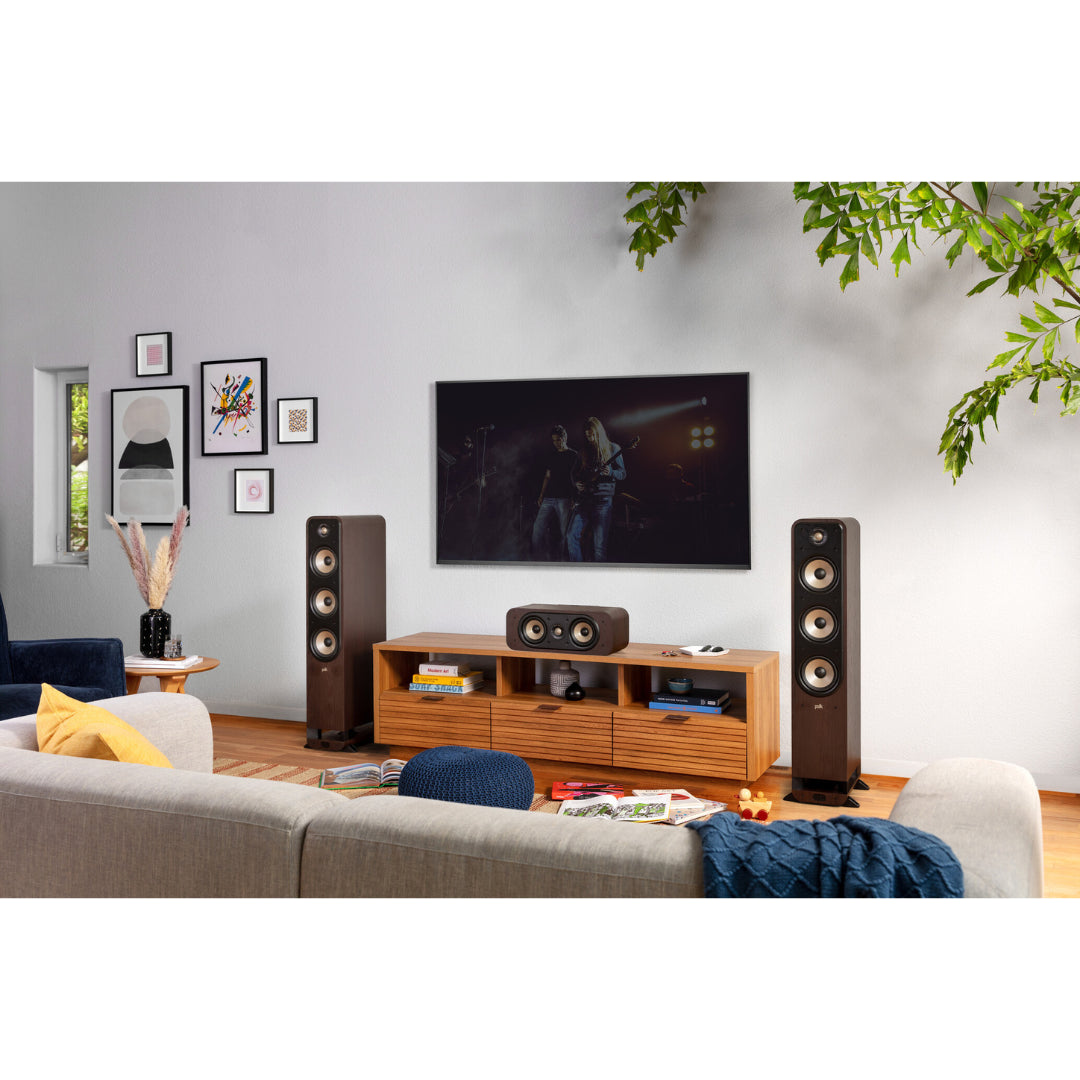 Polk Signature Elite ES30 High-Performance Center Channel Speaker - Premium Home Theater Sound for Movies, Music & Gaming