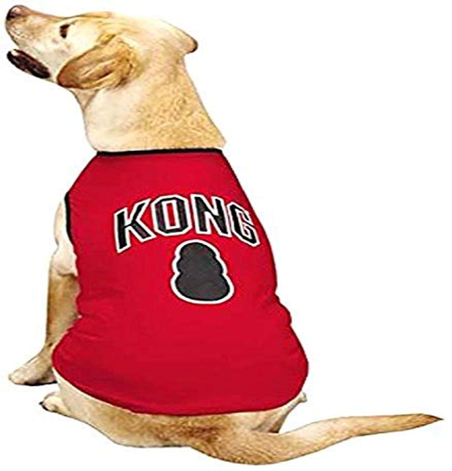 Kong Dog Toy License Chew Toy - XXS Small Red for Puppies & Small Dogs - Perfect for Teething, Training, and Playtime Indoors or Outdoors