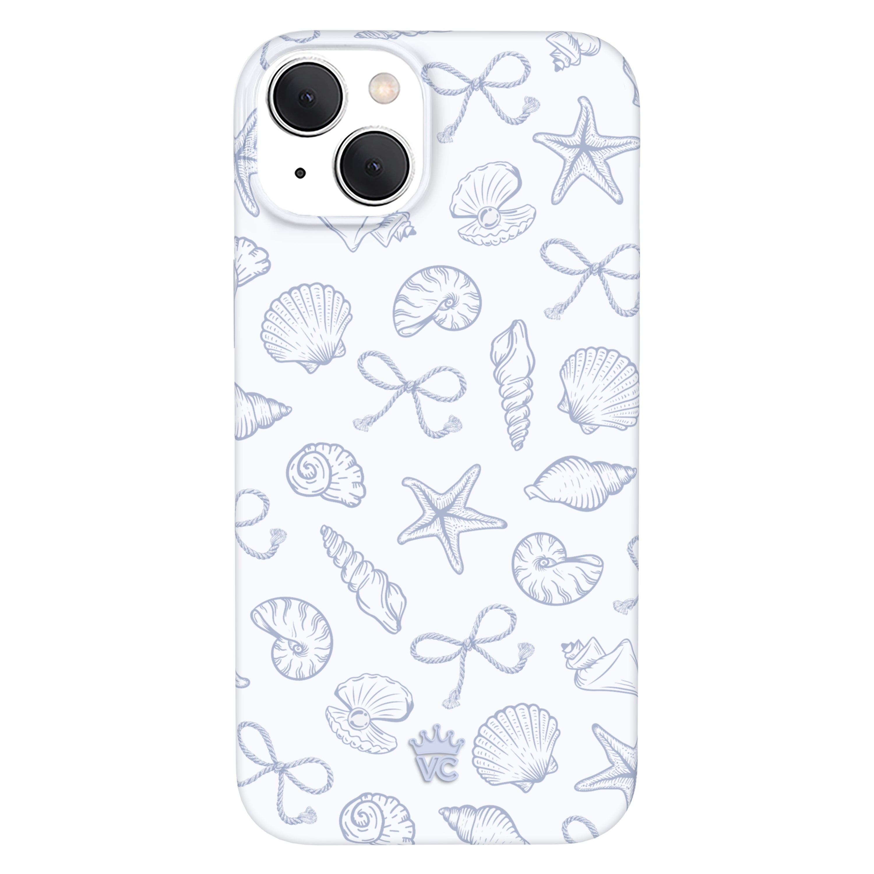 Stylish Coastal Seashells iPhone Case - Trendy Beach-Themed Phone Cover for iPhone [Model] - Perfect for Vacations, Beach Trips & Summer Outfits