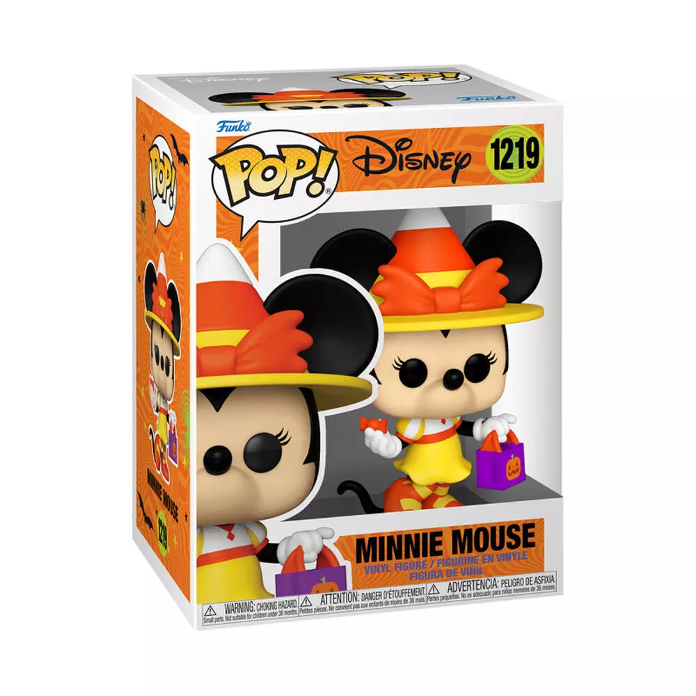 Minnie Mouse Funko Pop Disney Trick or Treat Vinyl Figure #1219 with Protector Case - Perfect for Disney Collectors, Halloween Decor & Gift Giving