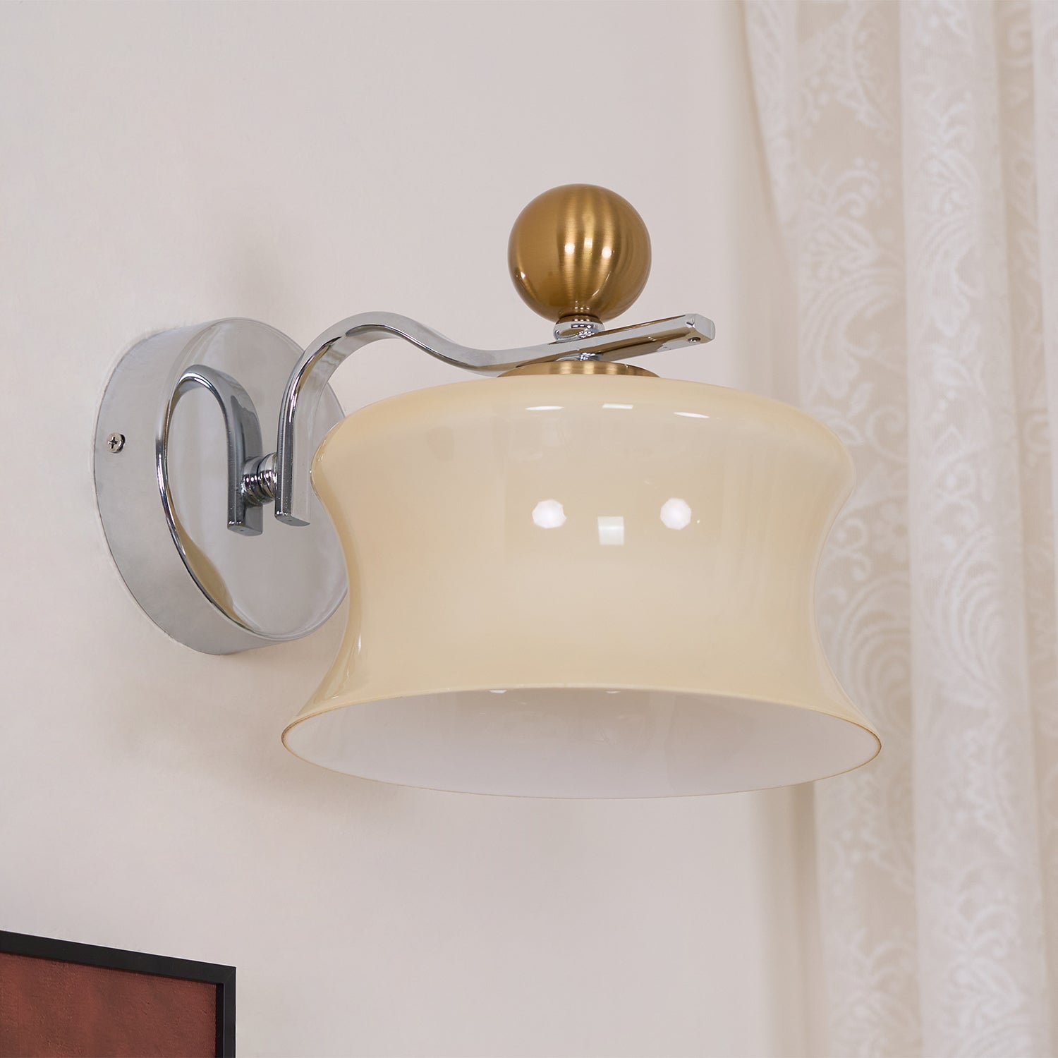 Stylish Adorn Wall Sconce - Modern LED Wall Light Fixture for Living Room, Bedroom, and Hallway Decor | Dimmable Indoor Lighting for Home and Office