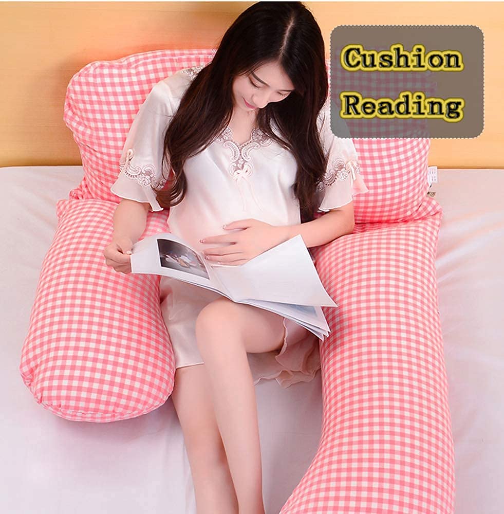 **Pregnancy Pillow for Sleeping - U-Shaped Full Body Maternity Pillow for Pregnant Women, Comfortable & Supportive, Washable & Replaceable Cover - Ideal for Side Sleeping, Back Pain Relief, and Postpartum Recovery**