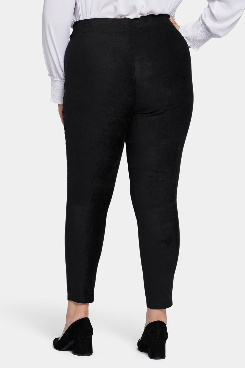 Plus Size Basic Legging Pants - Black | Comfortable & Stretchy Workout Leggings for Yoga, Gym & Everyday Wear