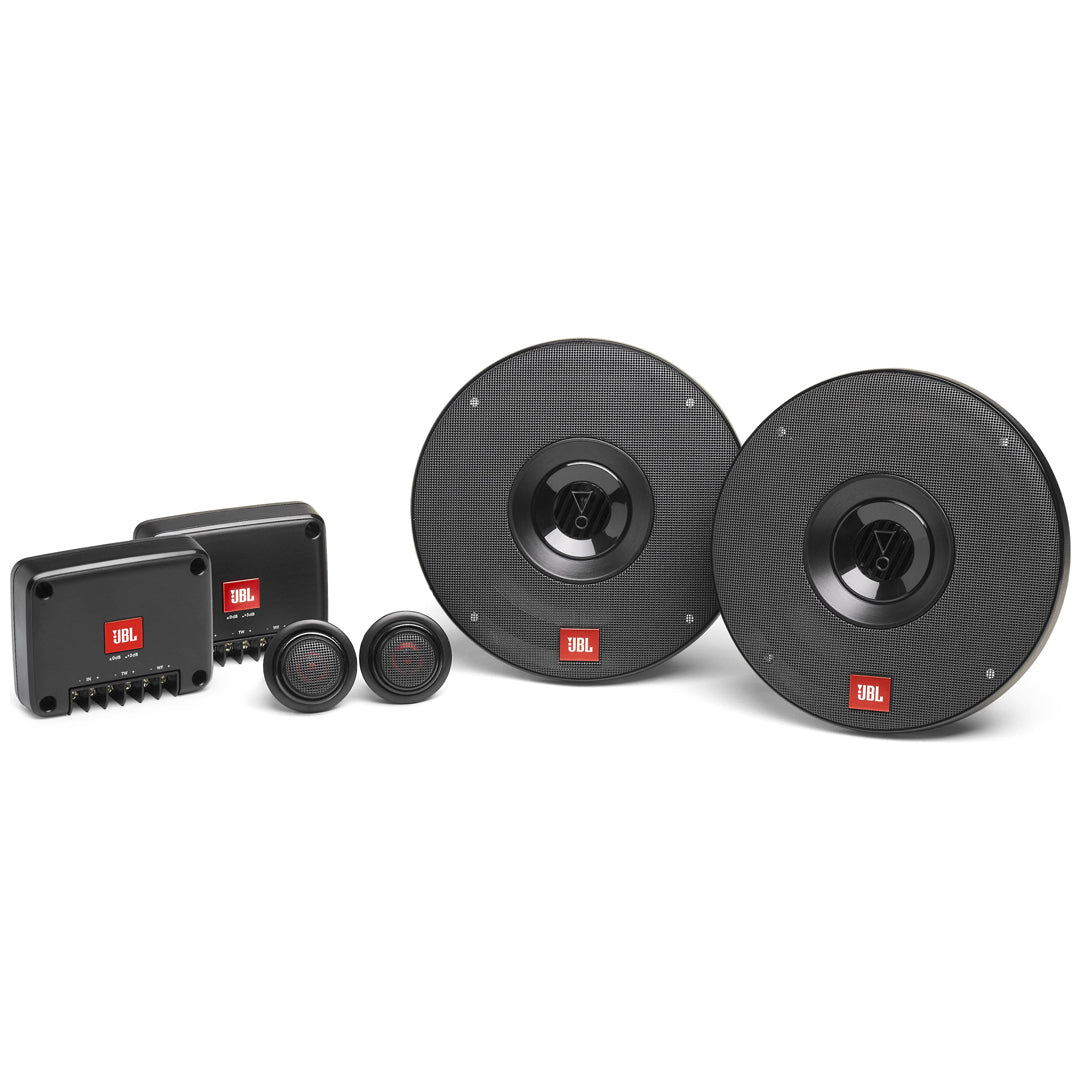 JBL CLUB 602CAM 6.5-Inch Component Car Speakers - High Performance Club Series for Crystal Clear Audio - Perfect for Car Audio Upgrades & Custom Installations