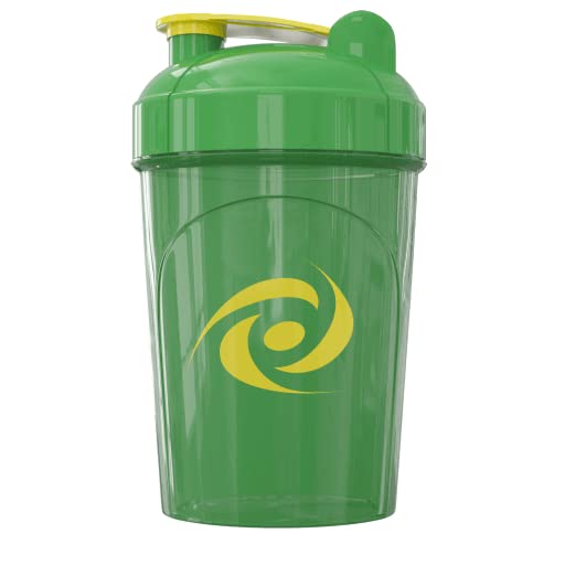 G Fuel Glow-In-The-Dark Shaker Bottle 16oz - BPA Free Portable Mixer for Protein Shakes, Pre Workout, Smoothies & Energy Drinks - Ideal for Gym, Fitness & On-The-Go Nutrition