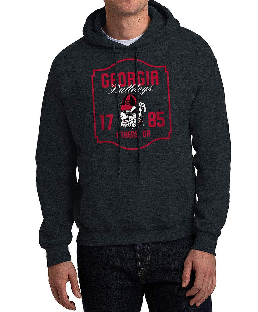 Elite Fan Shop NCAA Hoodie Sweatshirt - Dark Heather Grey Pullover with Icon Logo | Comfortable College Apparel for Game Day & Casual Wear