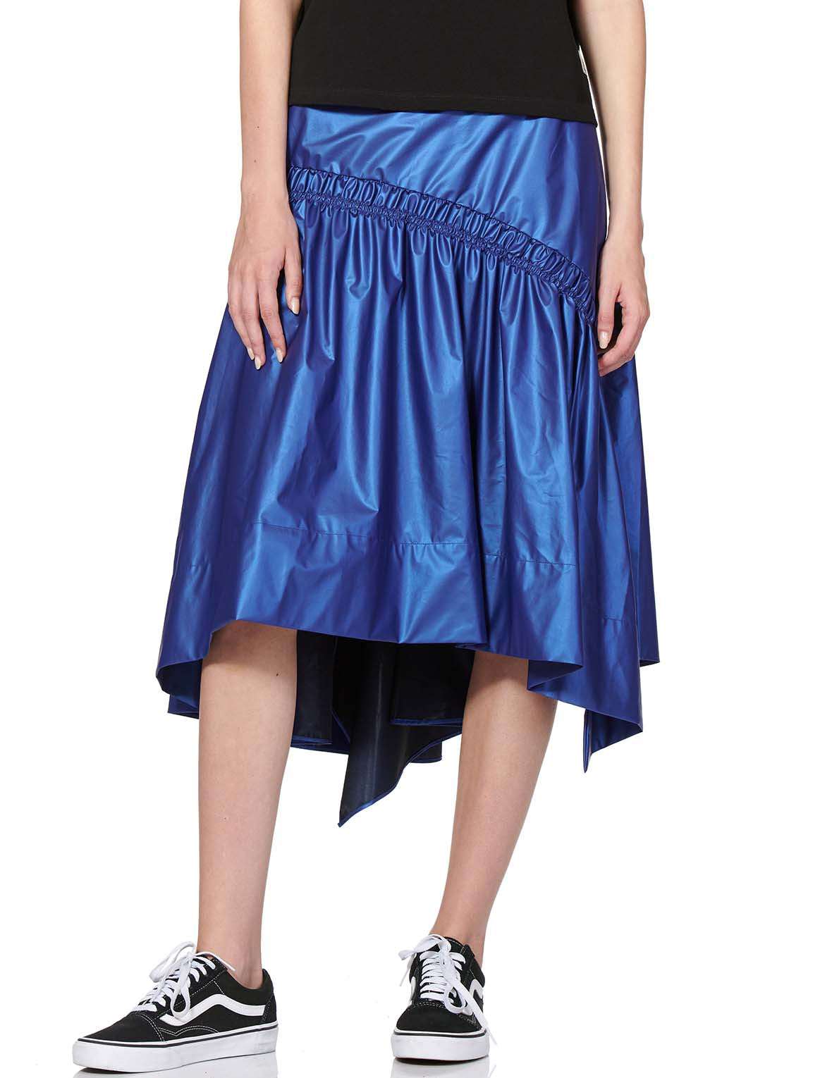 Stylish Layered Skirt with Logo & Seagull Print - Trendy Summer Fashion for Women | Perfect for Beach Outings, Casual Wear & Vacation Style