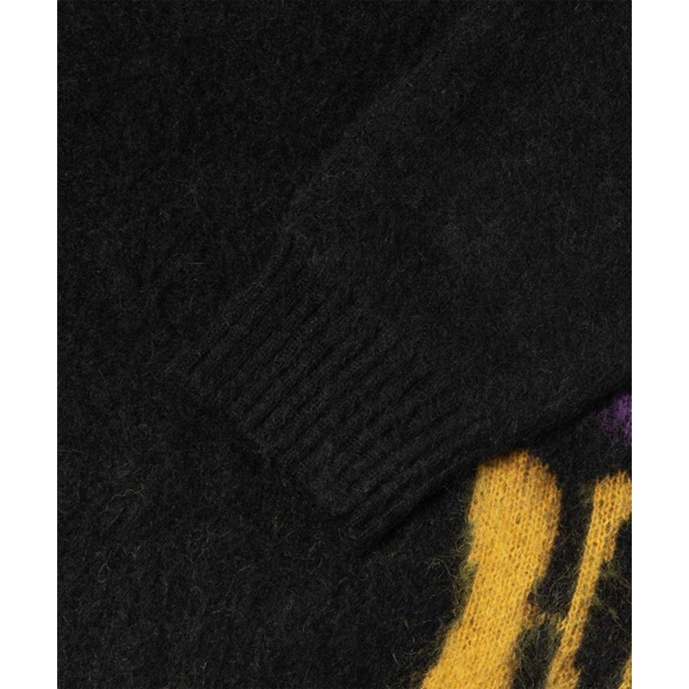 HUF JP Blossom Sweater Black - Stylish Japanese Streetwear Pullover for Men & Women - Perfect for Casual Wear, Street Fashion, and Urban Outfits