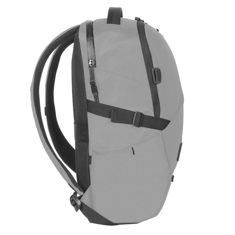Targus Terra EcoSmart 15.6 Inch Laptop Backpack - Lightweight Durable Grey Computer Bag for Work, School & Travel