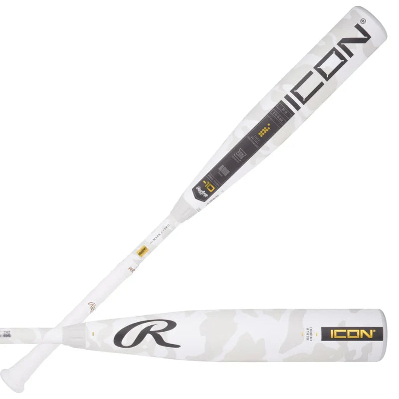 Rawlings 2025 Icon (10) USA Baseball Bat - High Performance Youth Baseball Bat for Games & Practice - Perfect for Little League & Travel Teams