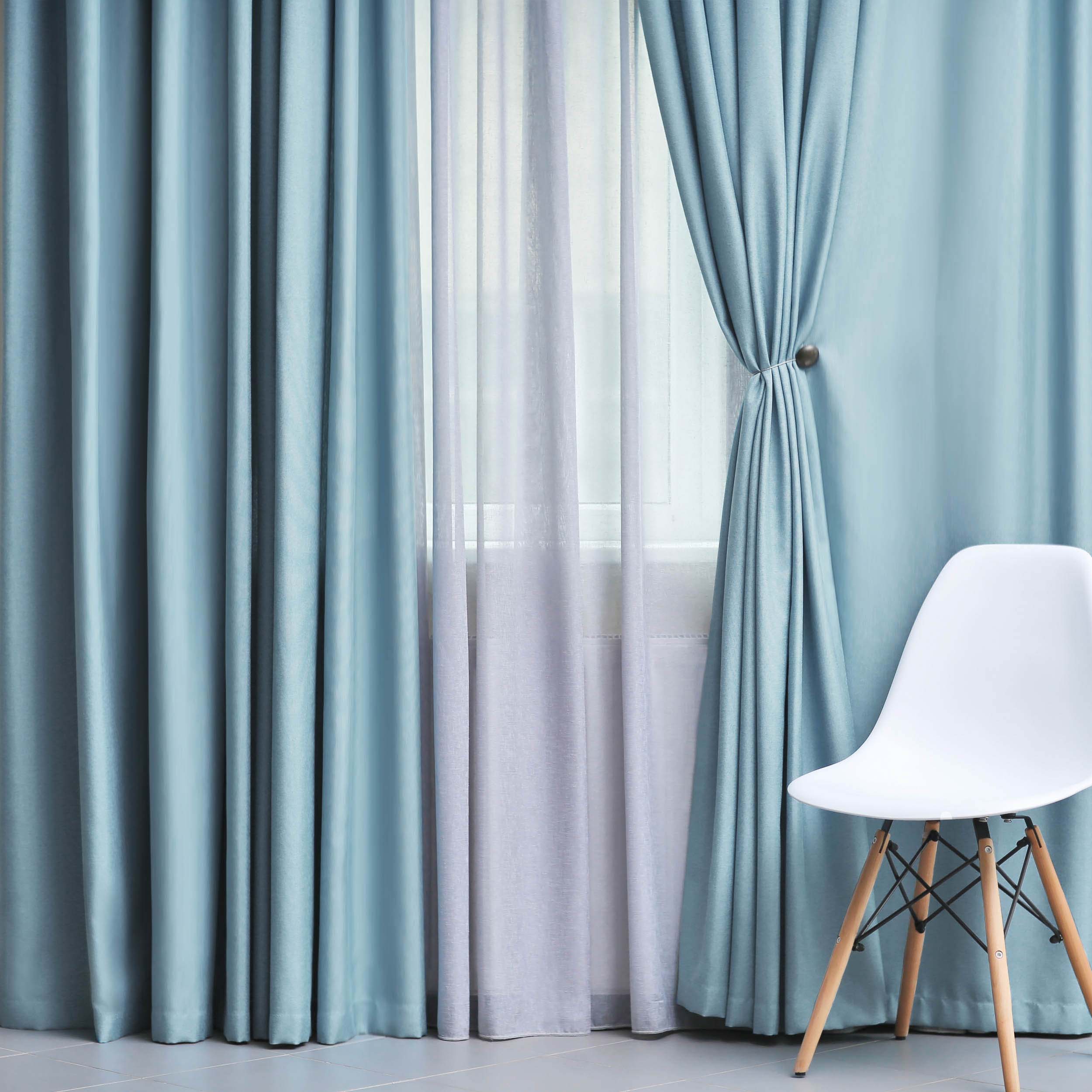 Blackout Curtains for Bedroom - Solid Classic Modern Grommet Curtain Set for Living Room, Nursery & Home Theater - Light Blocking Thermal Insulated Window Drapes