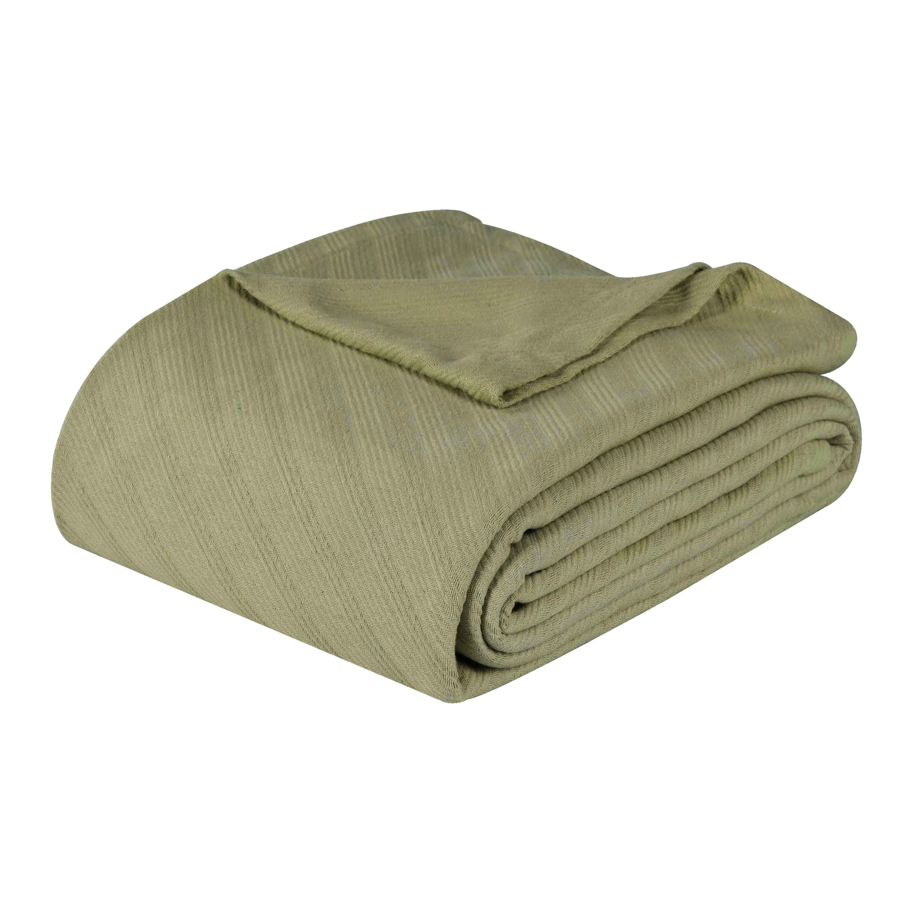 Soft Milan Cotton Textured Striped Lightweight Woven Blanket - Perfect for Sofa, Bed & Outdoor Picnics - Breathable & Cozy Throw
