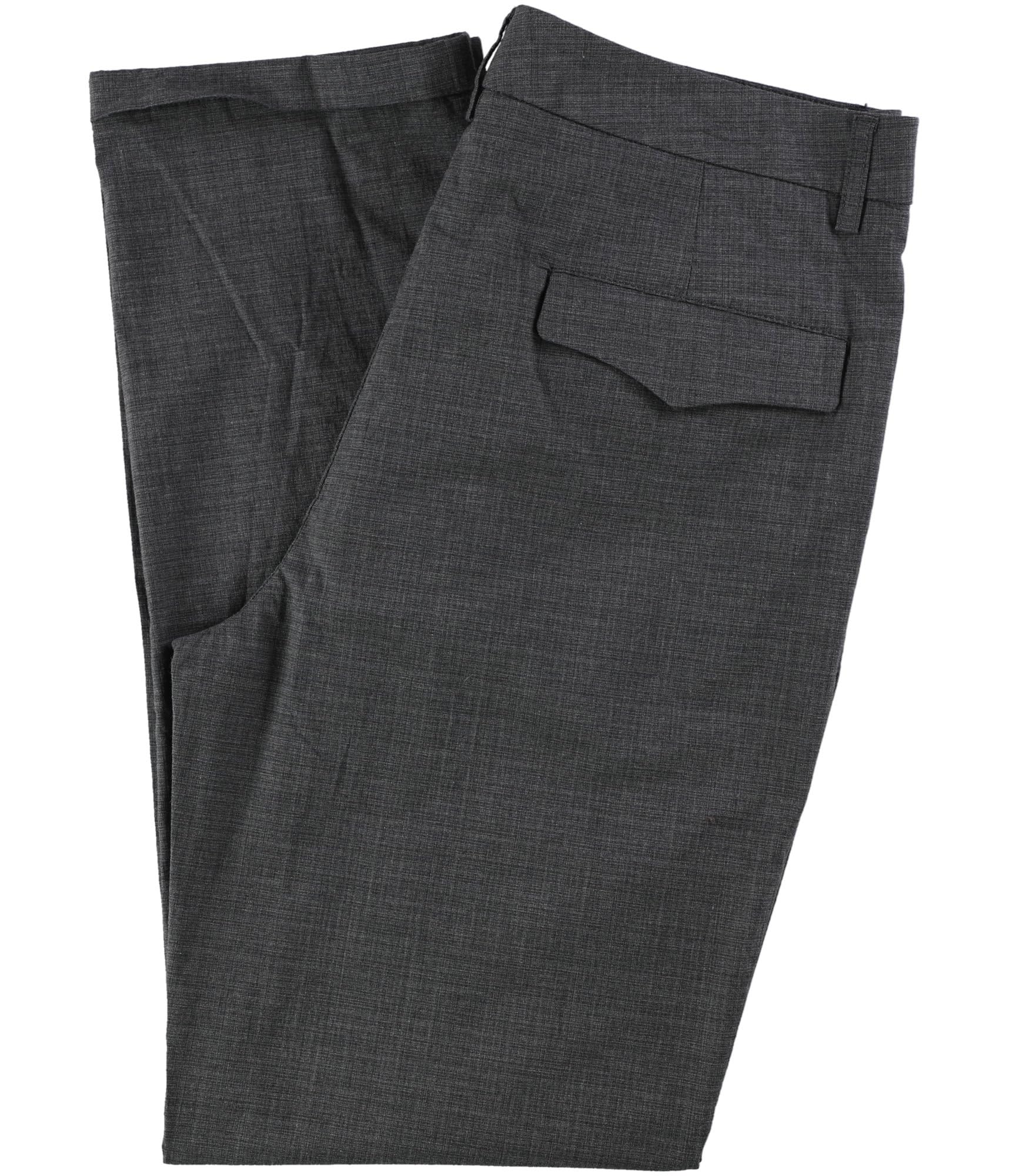 Men's Double Pleat Dress Pants - Classic Grey Formal Slacks Size 48 | Perfect for Office Wear, Business Meetings & Special Occasions
