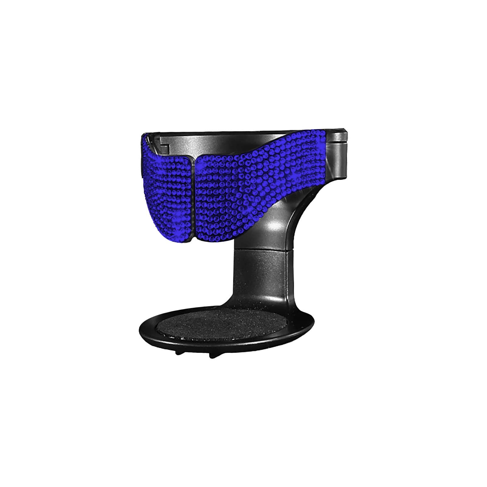 Universal Diamond Car Cup Holder with LED Lights - Adjustable Drink Stand for Mugs, Water Bottles & Cans - Fits Most Car Air Vents & Cup Holders - Perfect for Coffee, Soda & Beverages on the Go (Blue, One Size) - Great for Road Trips, Commuting & Travel Accessories