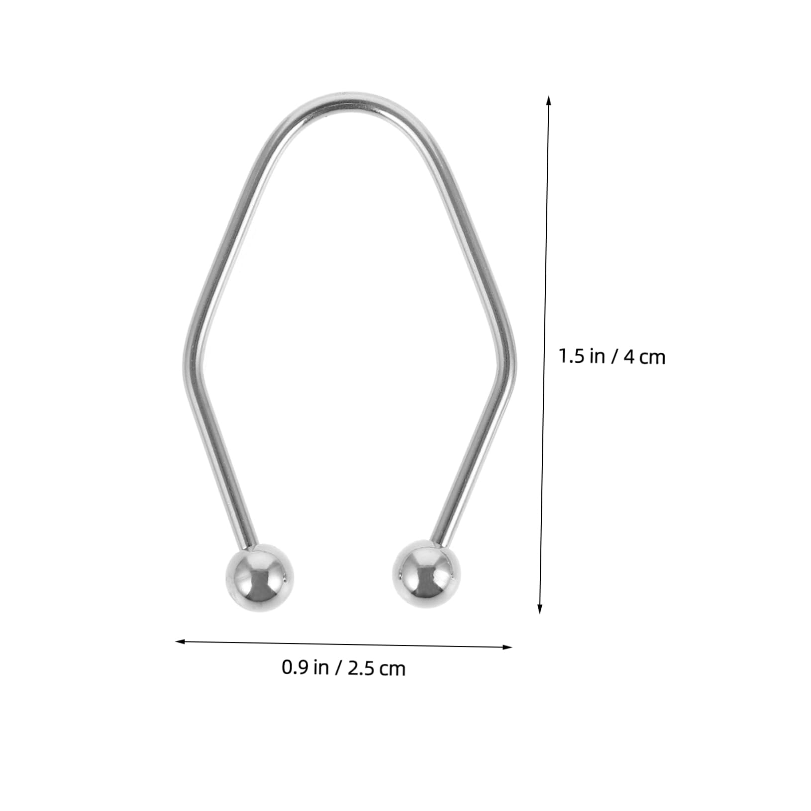 FOMIYES 2pcs Stainless Steel Dimple Trainer & Cheek Clip - Facial Exercise Tool for Natural Dimples Creation, Face Slimming & Beauty Care | Perfect for Home Use, Gym, or Travel