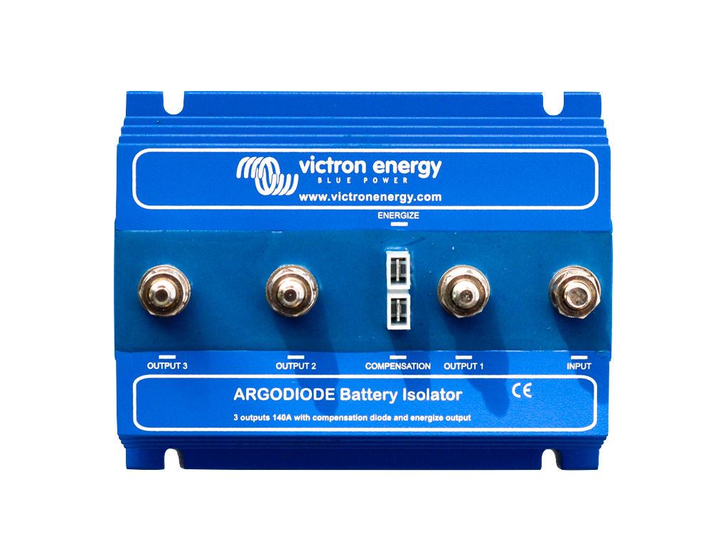 Argo Diode Battery Isolator 1403AC 140A for 3 Batteries - Marine, RV & Off-Grid Power Management