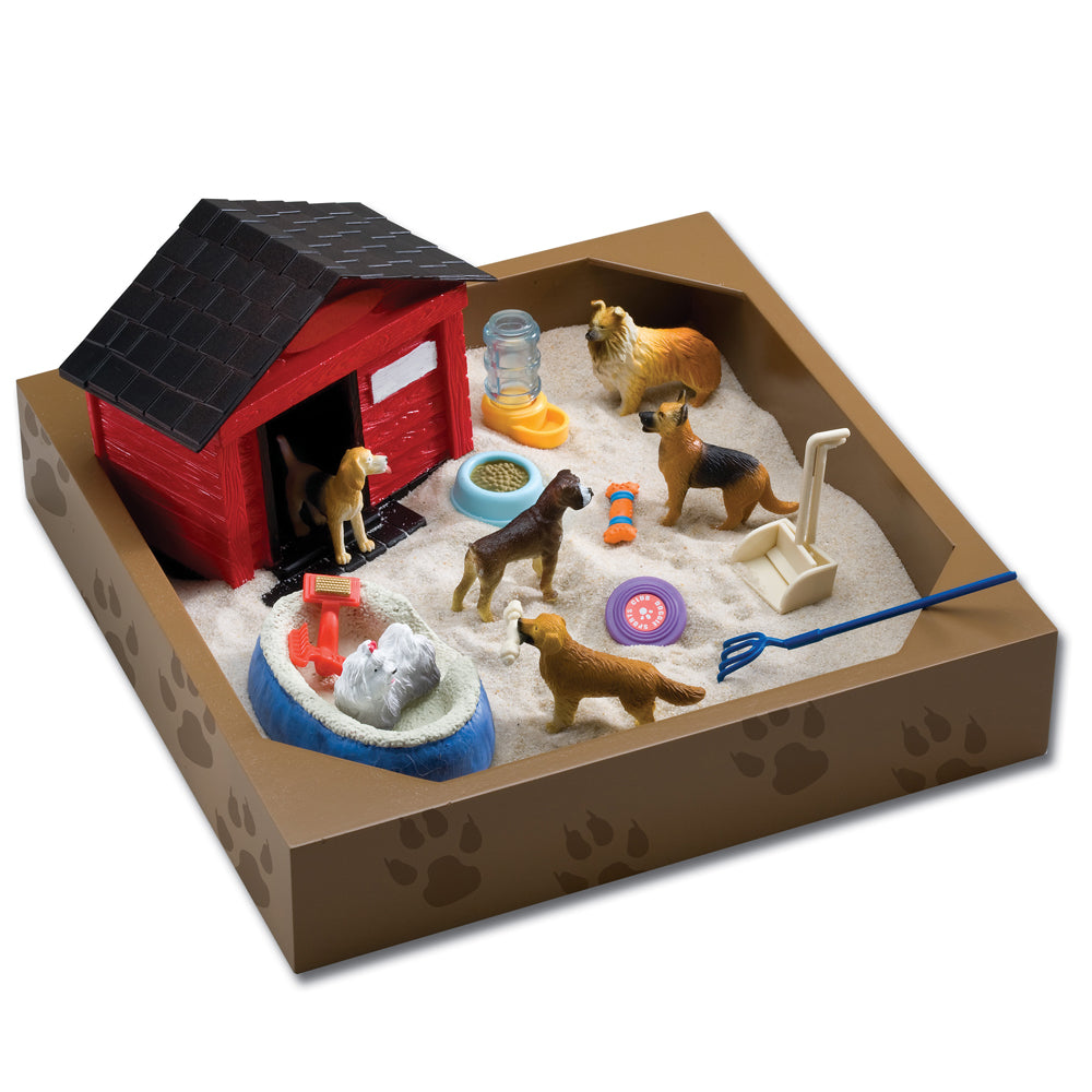My Little Sandbox Doggie Day Camp Play Set - Interactive Sandbox Toy for Dogs - Perfect for Backyard Play & Outdoor Pet Activities