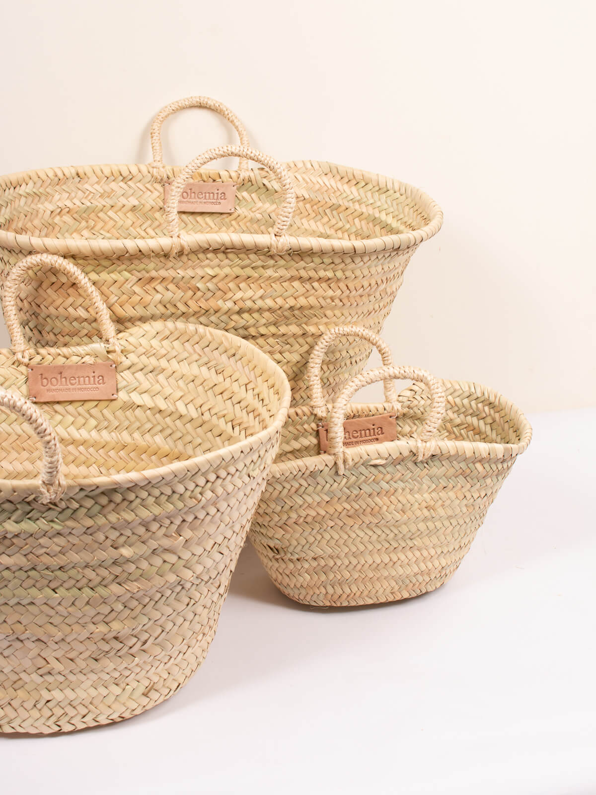 Premium Market Basket - Durable & Stylish Grocery Shopping Basket for Farmers Market, Picnics, and Home Storage | Eco-Friendly & Lightweight