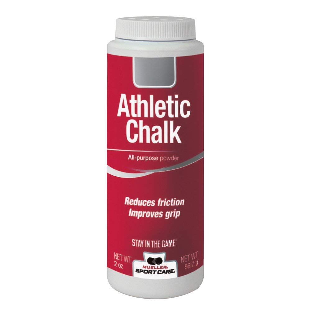 Mueller Premium Gymnastic & Weightlifting Chalk - 2 oz | Non-Slip Grip for Weightlifting, Rock Climbing & Gymnastics | Improve Performance & Reduce Sweat