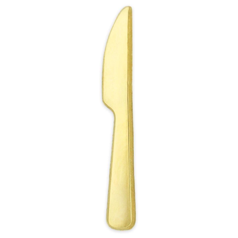 Gold Chef Knife Lapel Pin - Professional Culinary Utensil Accessory for Chefs & Cooking Enthusiasts - Perfect for Kitchen Gifts, Uniform Decoration & Culinary Events