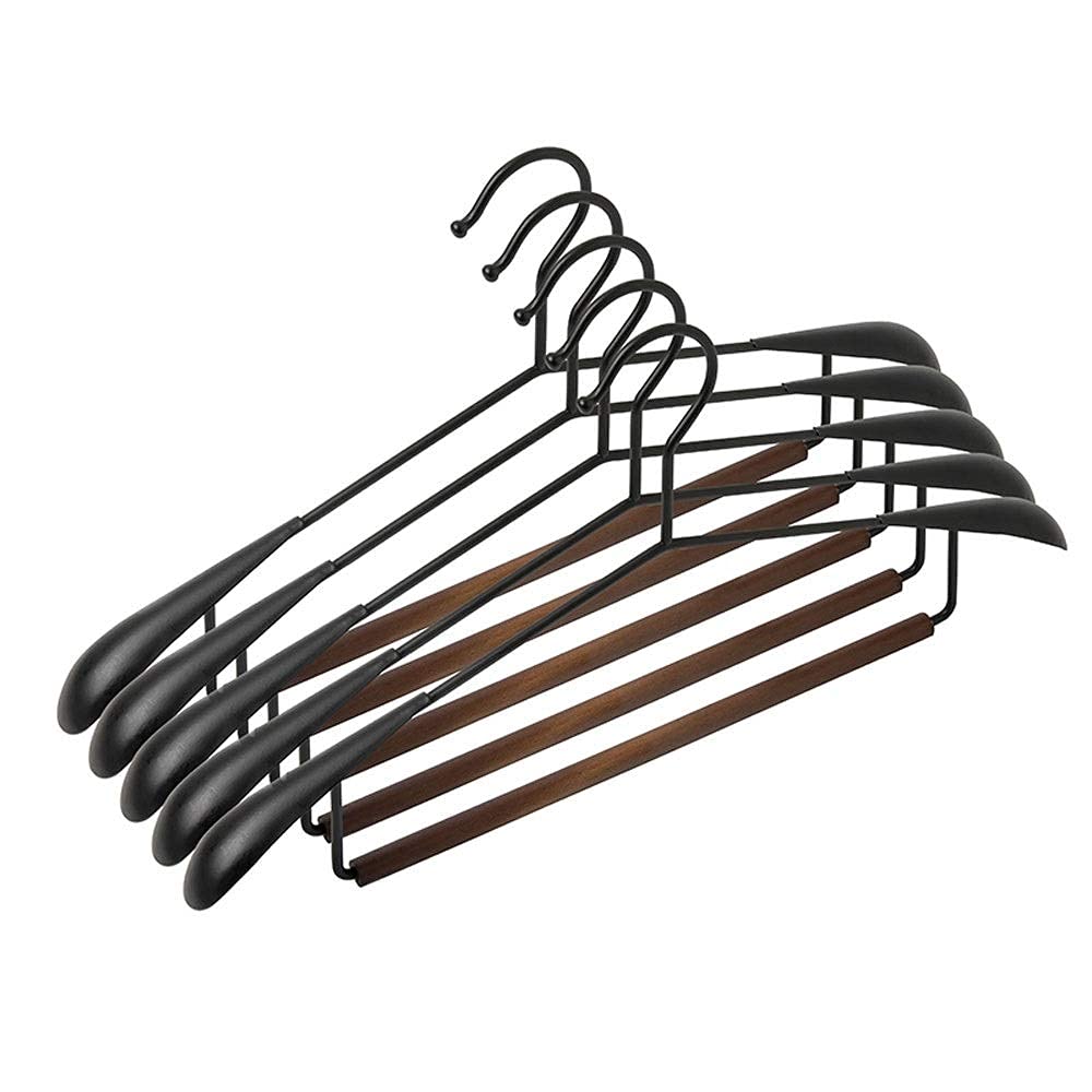 Premium Metal Clothes Hangers - Thick Wide Shoulder Seamless Hangers for Suits, Dresses & Coats | Heavy Duty Garment Hangers for Home, Closet & Wardrobe Organization | Ideal for Dry Cleaning, Laundry & Closet Storage