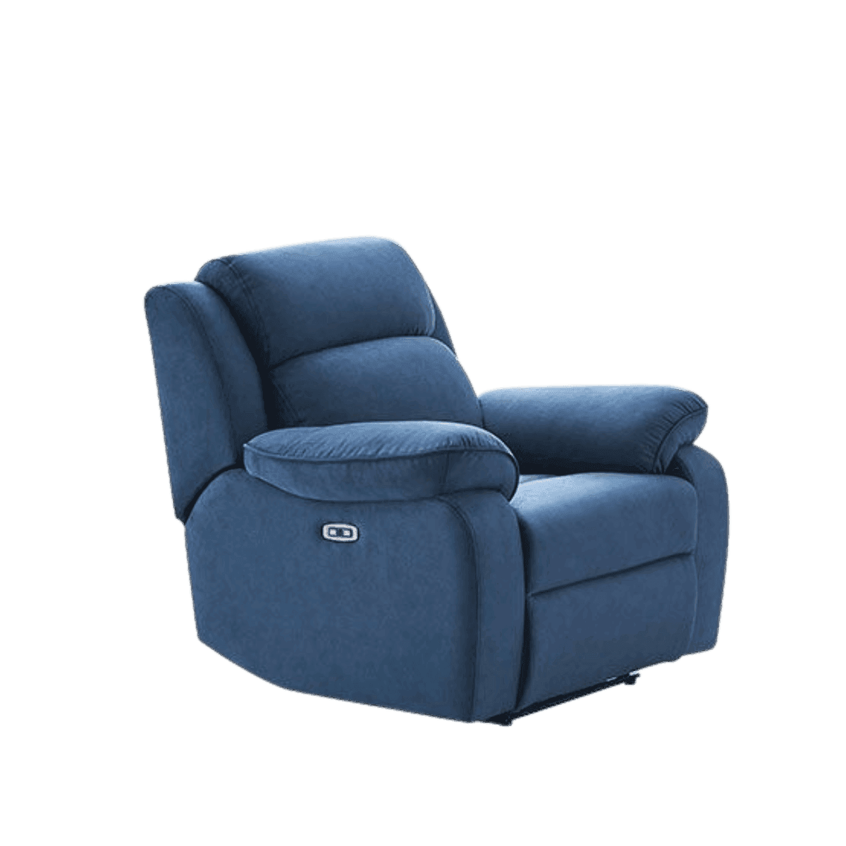 Ethan Fabric Recliner Chair - Comfortable & Pet Friendly Living Room Furniture for Relaxing, Watching TV & Napping