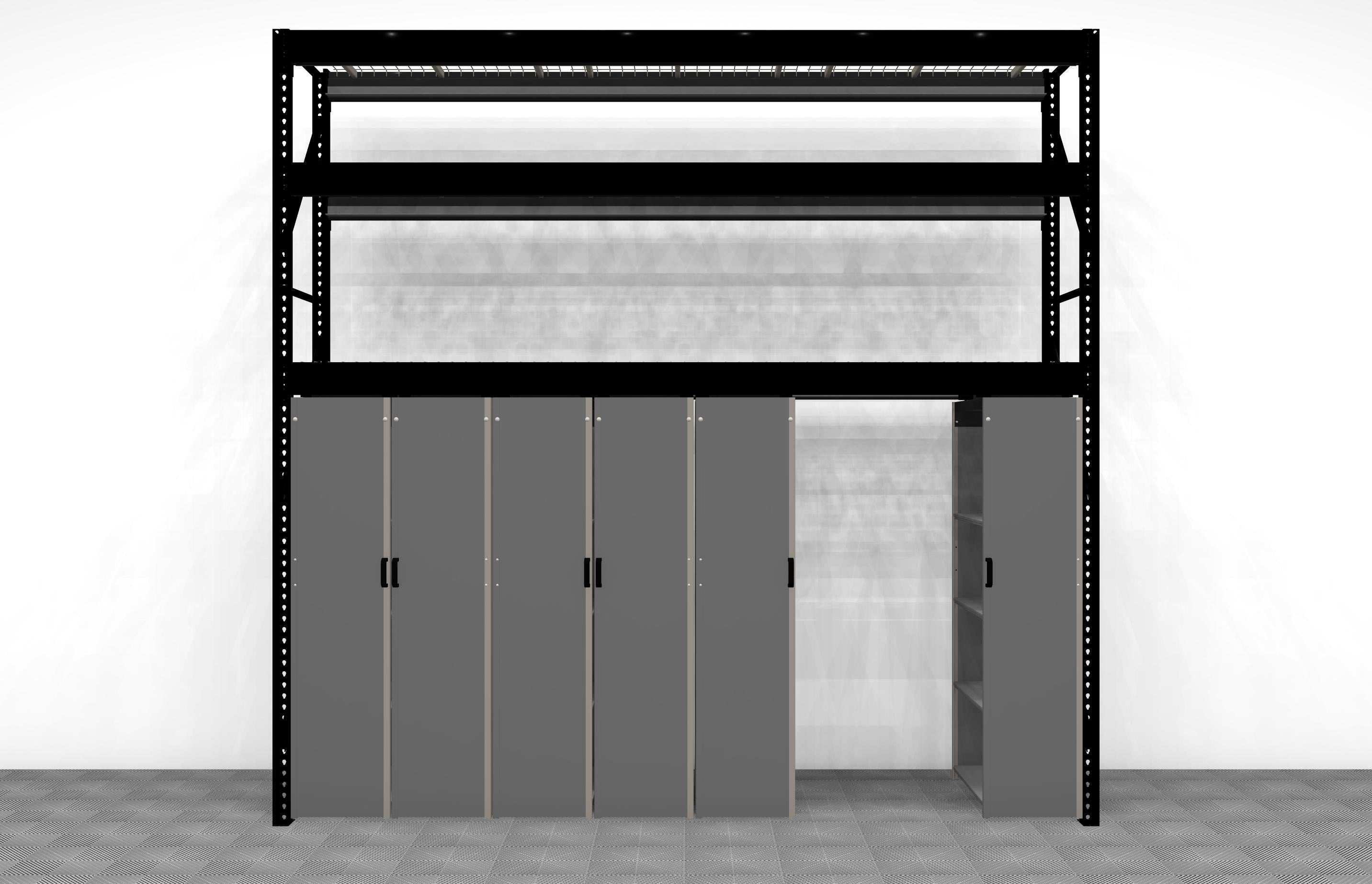 Levrack Heavy Duty Storage Shelving Units - Durable Metal Shelves for Garage, Warehouse & Home Organization