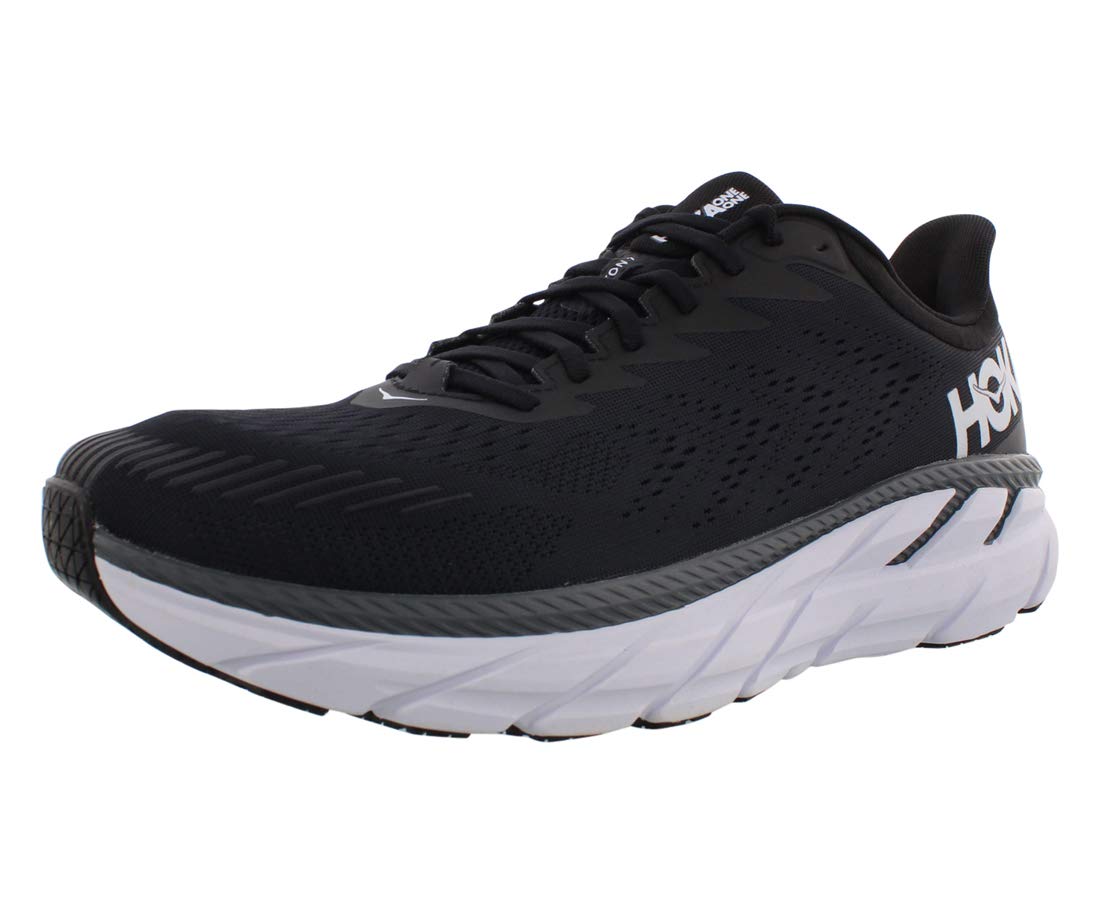 HOKA ONE ONE Men's Clifton 7 Running Shoes - Lightweight Cushioned Road Running Sneakers for Men | Perfect for Marathon Training, Jogging & Daily Wear