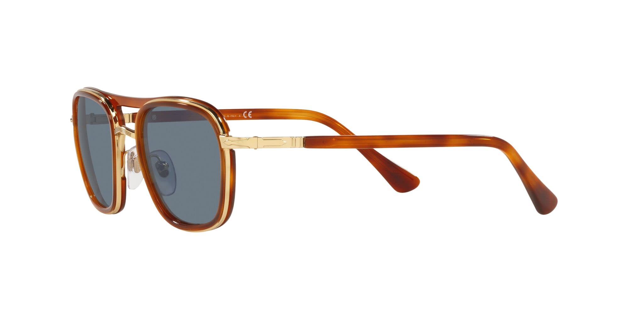 Persol PO2484S Square Sunglasses for Men & Women - Classic UV Protection Polarized Lenses - Perfect for Driving, Outdoor Sports & Fashion