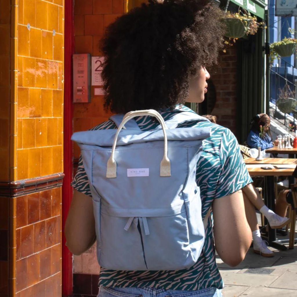 Kind Bags Hackney Medium Backpack - Waterproof Grey Laptop Backpack for Men & Women - Perfect for Work, Travel, and Outdoor Adventures