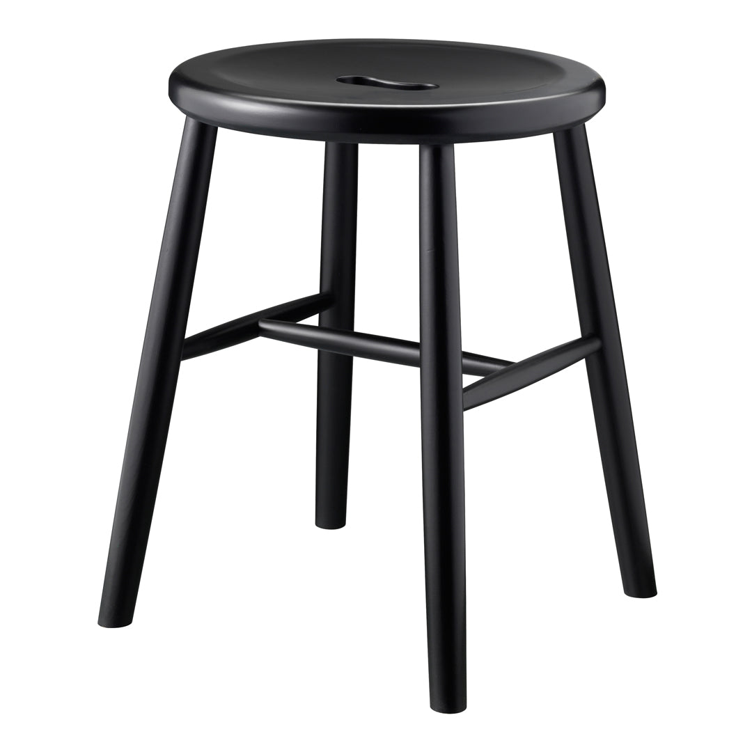 Borge Mogensen J27 Stool by FDB Mobler - Mid-Century Modern Oak Wood Bar Stool for Kitchen, Dining & Lounge Areas