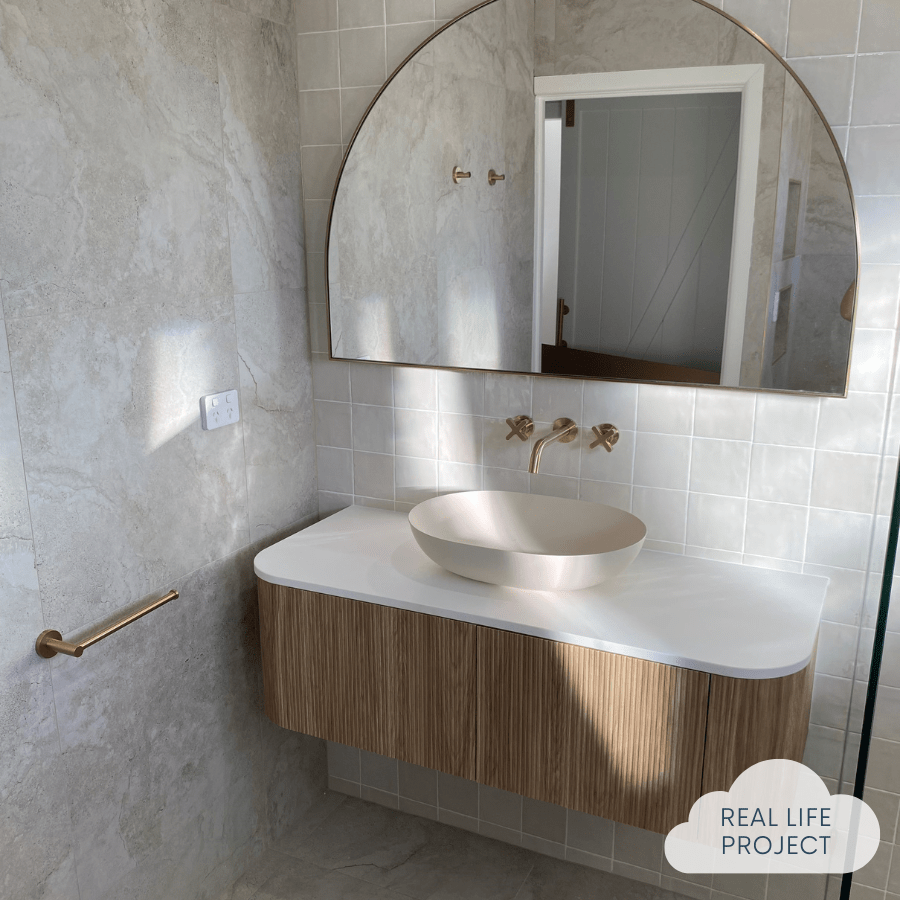 Premium Newport Gloss Bone Mixed Square Tile - 12x12 Inch Ceramic Wall & Floor Tile for Bathroom, Kitchen Backsplash & Shower - Waterproof & Easy to Clean