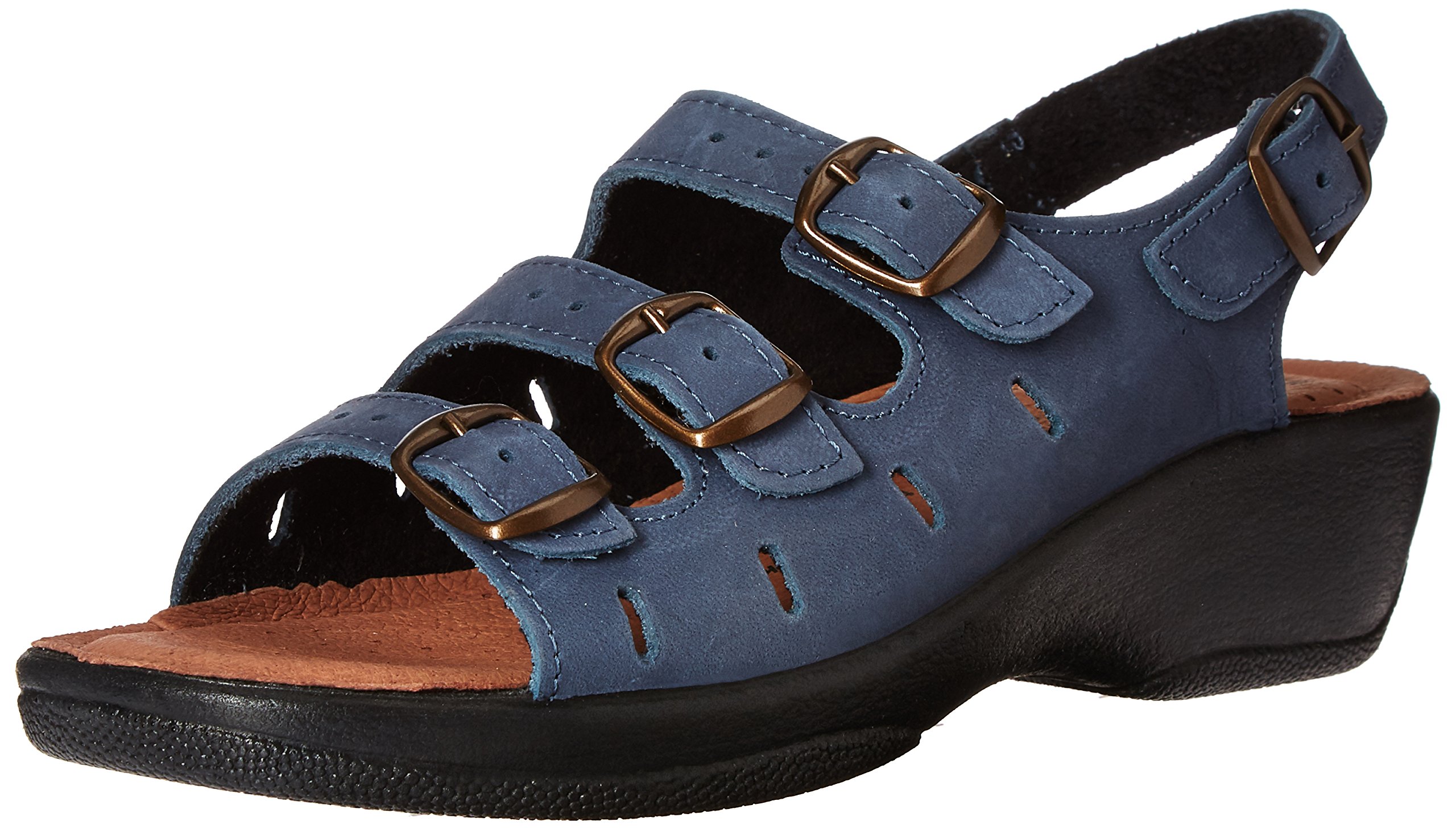 Spring Step Women's Willa Wedge Sandal - Comfortable Slip-On Wedge Heel Sandals for Women | Perfect for Summer, Beach, and Casual Outings