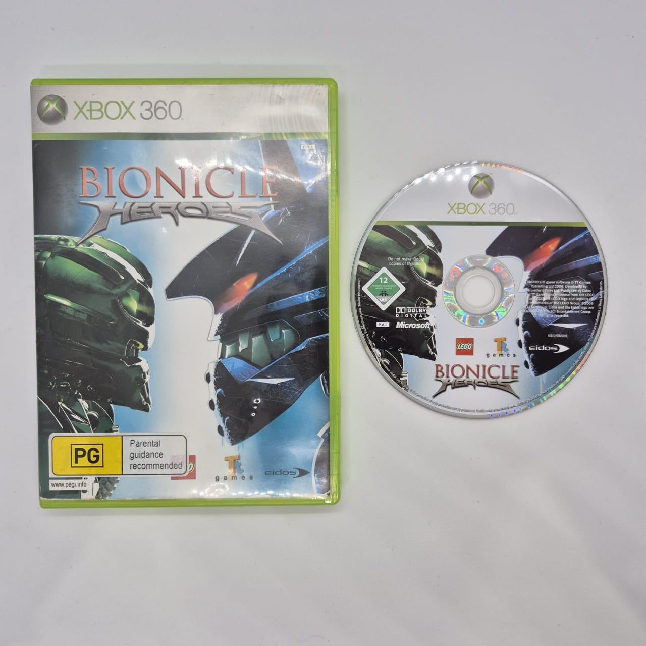 Bionicle Heroes Xbox 360 Game - PAL Version | Action-Adventure Video Game for Kids & Teens | Perfect for Family Game Nights & Collector's Editions