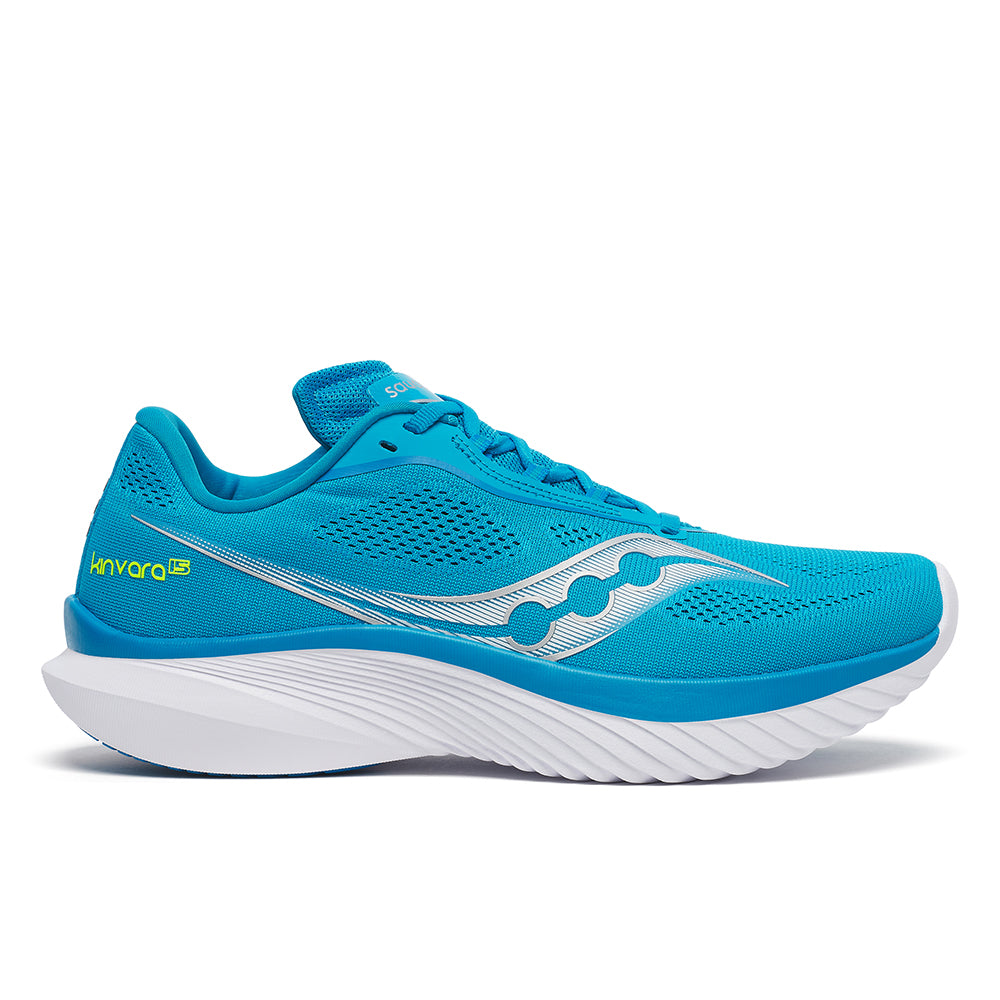 Men's Saucony Kinvara 15 Running Shoes - Lightweight & Cushioned for Road Running, Training & Marathon - Breathable Mesh & Responsive Cushioning for Men's Athletic Performance