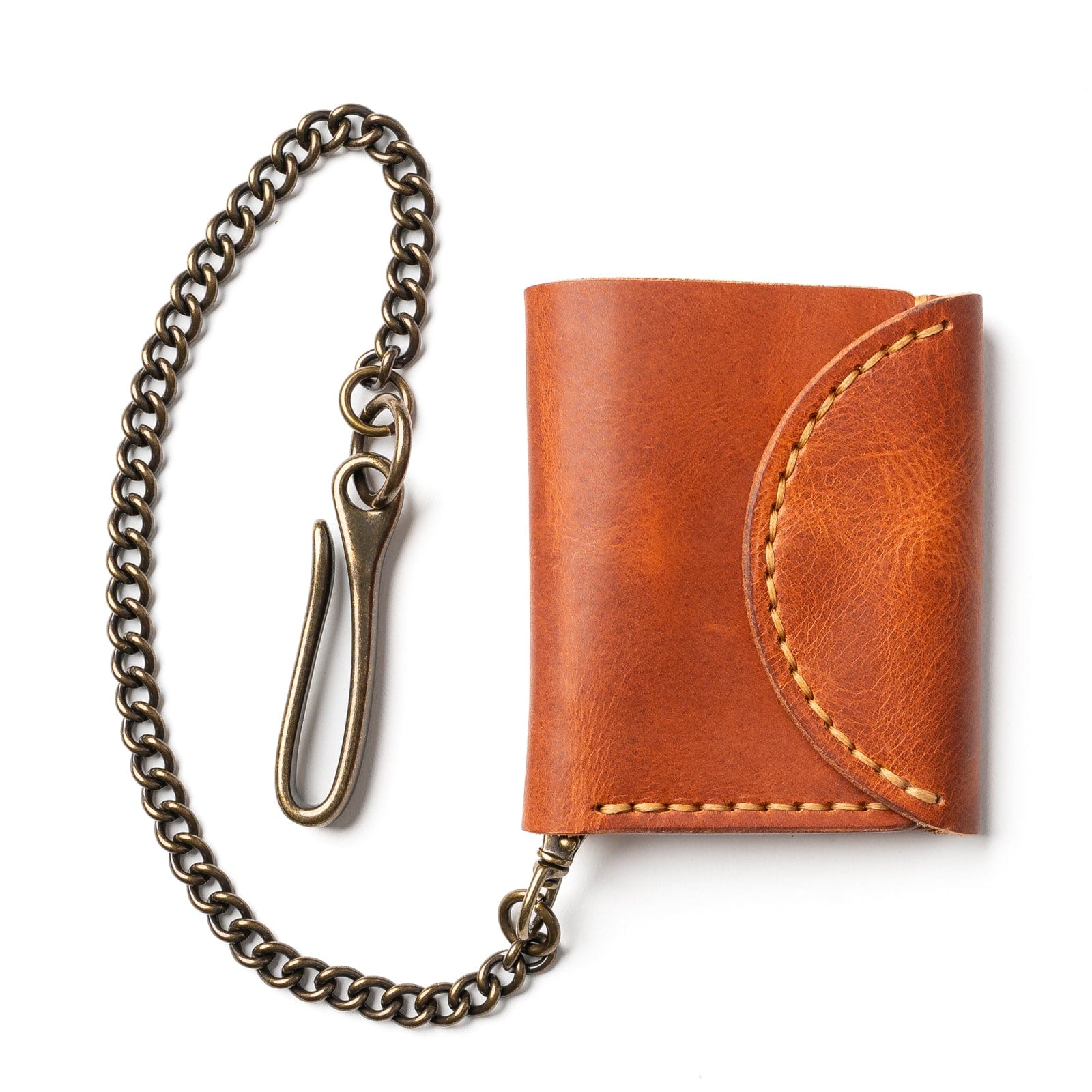 Genuine Leather Biker Wallet for Men - RFID Blocking Slim Minimalist Design - Perfect for Motorcycle Riders & Everyday Carry