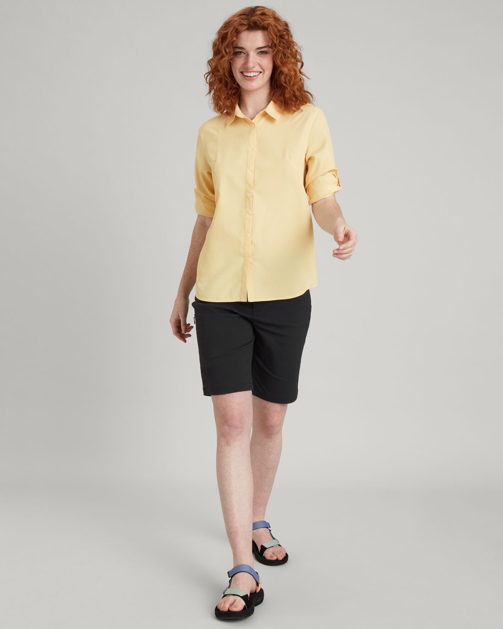 SUN Scout UPF 50+ Women's Long Sleeve Sun Protection Shirt - Lightweight Quick-Dry Hiking & Outdoor Activities