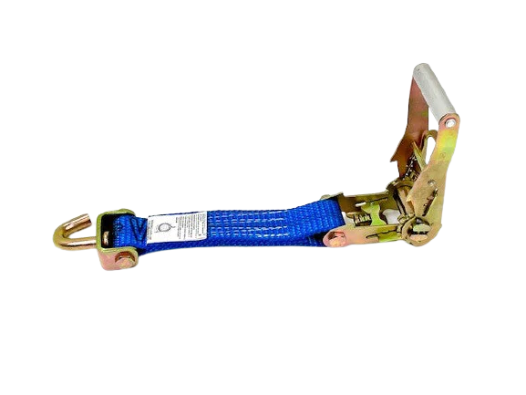 2-Pack Diamond Weave Ratchet Tie Down Straps with Swivel Hooks - Heavy Duty 1