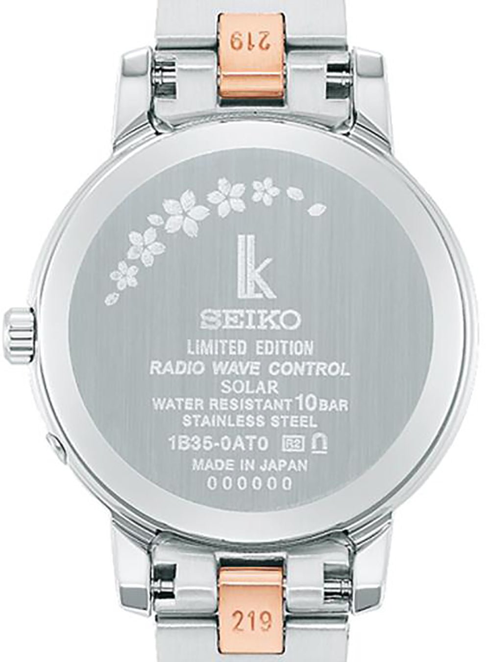SEIKO LUKIA 2023 SAKURA BLOOMING LIMITED EDITION SSVV080 Ladies Watch - Japanese Made JDM Automatic Movement - Perfect for Women's Fashion, Office Wear & Special Occasions