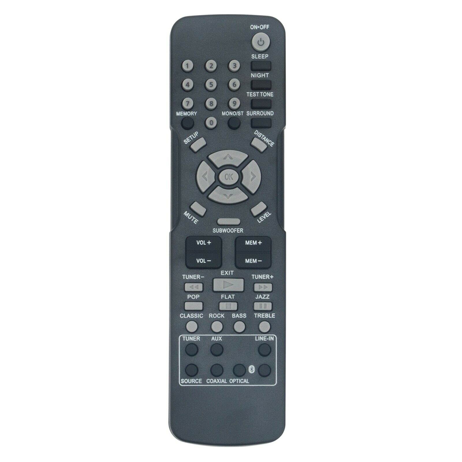 RT2781BE Replacement Remote Control Compatible with RCA Home Theater System & DVD Player Models RT2781, RT2781HB, RT2781H, WX14453, RCR192AB2 - Perfect for Home Entertainment Setup