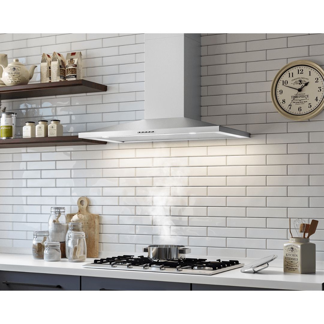 Falmec Vulcano 600 CFM Stainless Steel Wall Mount Range Hood - 30