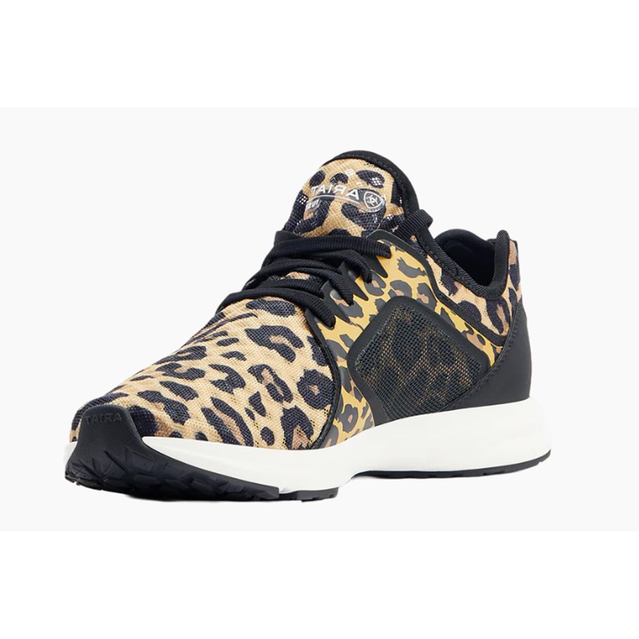 Ariat Women's Leopard Print Fuse Riding Shoes - Comfortable Equestrian Boots for Horseback Riding & Western Fashion